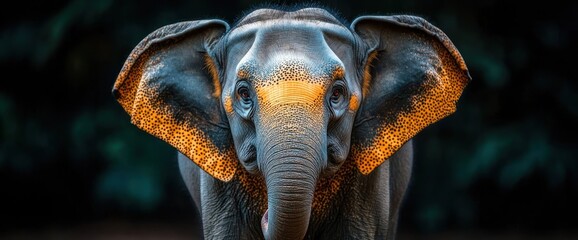 Majestic Elephant Portrait