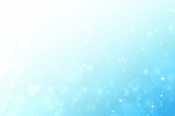 キラキラテクスチャ ブルーグラデ 背景素材 光 空 青 水色 幻想的 明るい 輝き 夏 冬
