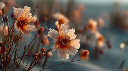 Sunlit petals closeup bloom high resolution photo