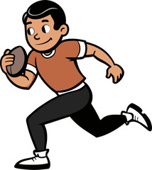 Student Athlete Football Icon