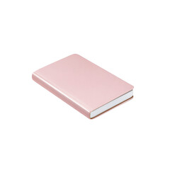 Elegant Pink Notebook Mockup - Blank Cover for Design Presentation