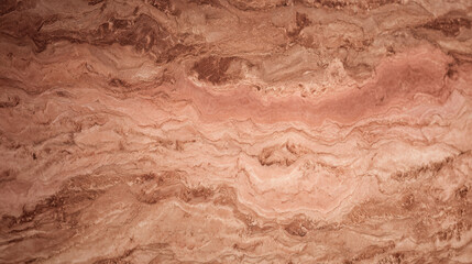 Close-up of polished marble with warm earthy veins highlighting natural stone beauty for textured wallpaper or backgrounds