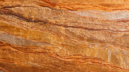 Close-up of polished marble with warm earthy veins highlighting natural stone beauty for textured wallpaper or backgrounds