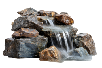 Relaxing water feature for home or office decor.