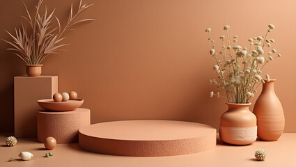 Minimalist Platform for Product Disply 