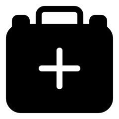 First aid icon for health and emergencies