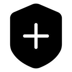 Obraz premium Safety icon for protection and prevention