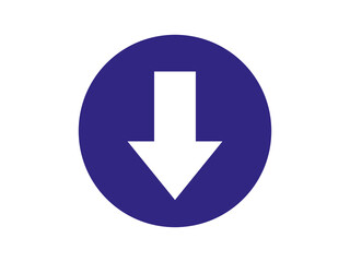 down arrow button icon