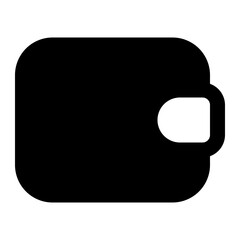 Wallet icon with line style