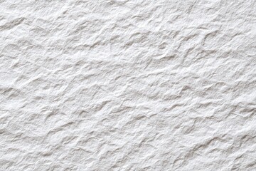Textured white paper surface with subtle creases and folds