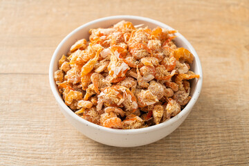 dried shrimps or dried salted prawn