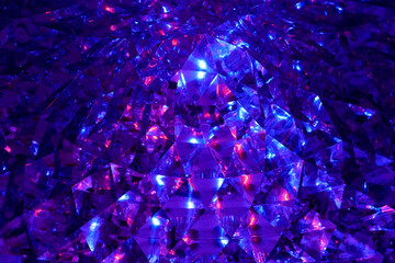 We will fill the mirror dome for meditation with blue and pink colors