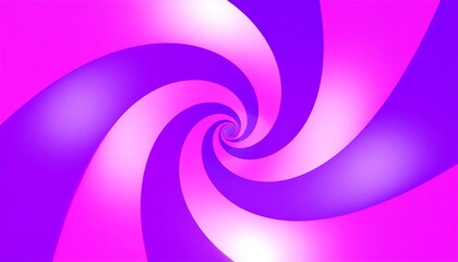 Vibrant swirling spiral