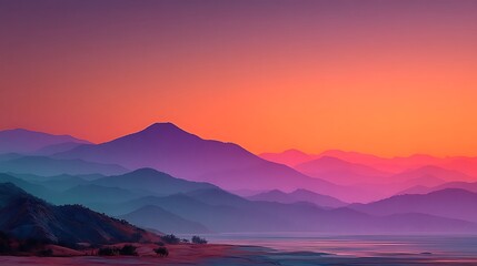 Elegant surreal abstract hill formations high resolution picture