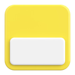 Price tag. Price label. 3D illustration.