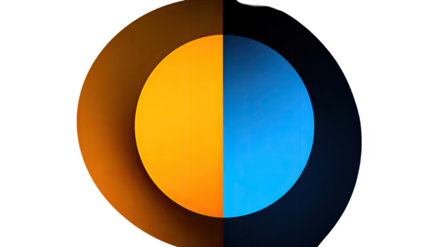 A vibrant abstract design