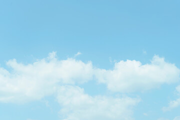 Beautiful cloud pattern on the sky