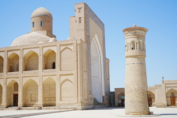 Obraz premium Chor Bakr Memorial Complex in Bukhara, Uzbekistan - ウズベキスタン ブハラ チョル・バクル