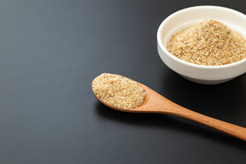 すりごま　黒背景