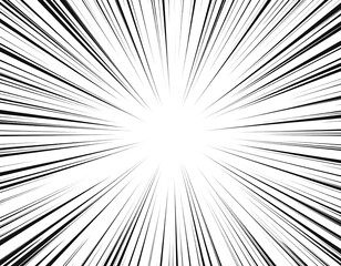 Obraz premium Abstract radiating lines