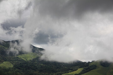 Inside the Cloud from the Mountains 
