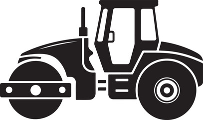 Obraz premium Heavy Machinery in Construction: A Comprehensive Guide to the Road Roller and Its Pivotal Role in Paving 