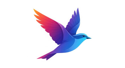 Obraz premium Blue bird illustration