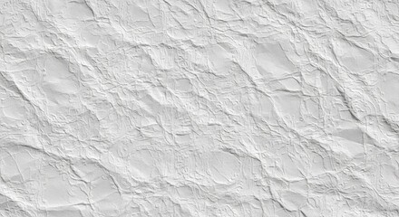 Fototapeta premium Textured White Paper Surface with Detailed Creases and Subtle Sh