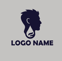 gaming streamer Logo Modern, simple flat vector illustration Icon