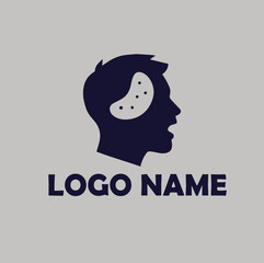 gaming streamer Logo Modern, simple flat vector illustration Icon