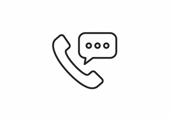 Fototapeta premium Boosting Customer Engagement Mastering Communication Through Phone and Messaging on transparent background