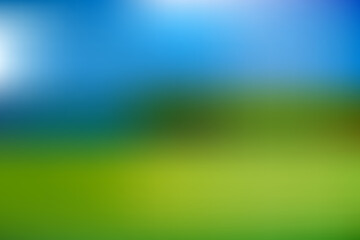 Abstract Gradient Background of Vibrant Colors Blue Green and Yellow Peaceful and Calming Design for Modern Projects and Visuals