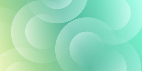 Minimalist banner background, pastel colorful, Light green gradations. Modern trendy design in vector illustration