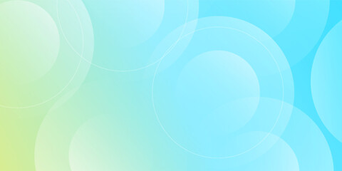 minimalist banner blue gradient abstract background. circular graphic. Modern creative trendy design