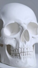Obraz premium White skull close-up (1)