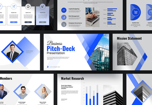 Pitch Deck Presentation Template