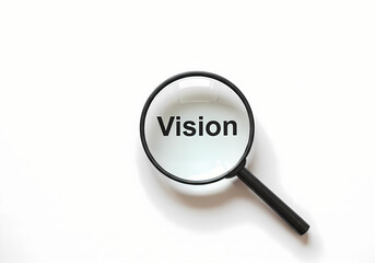 Magnifying Vision Clarity Focus and Strategic Goals on transparent background