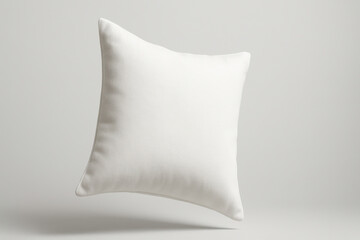 Minimalist White Pillow Light Background