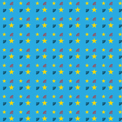 seamless star pattern
