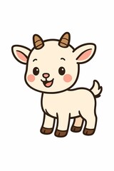 goat clipart cute baby