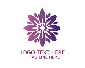 Flower Logo Design Vector