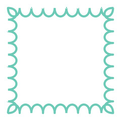 Vector Postage Stamp Element Set