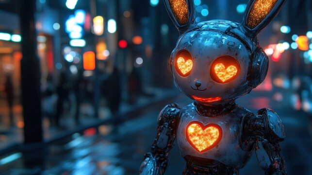 Robot Rabbit Ear Robot Bunny Images – Browse 7,969 Stock Photos, Vectors, and Video ...