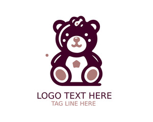 Baby Logo Design Vector