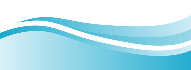 Blue and white business wave banner background. eps10,website