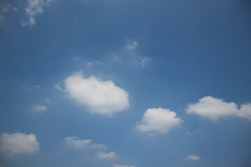 Clouds come in various shapes.