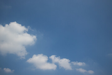 Clouds come in various shapes.