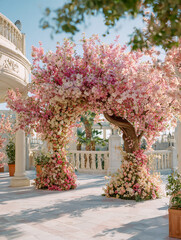 Floral Archway A Springtime Celebration