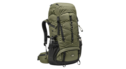 Green Hiking Backpack for Outdoor Adventures