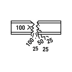 Breaking Point: Depicting a critical failure, the image shows a breaking point with fragmentation